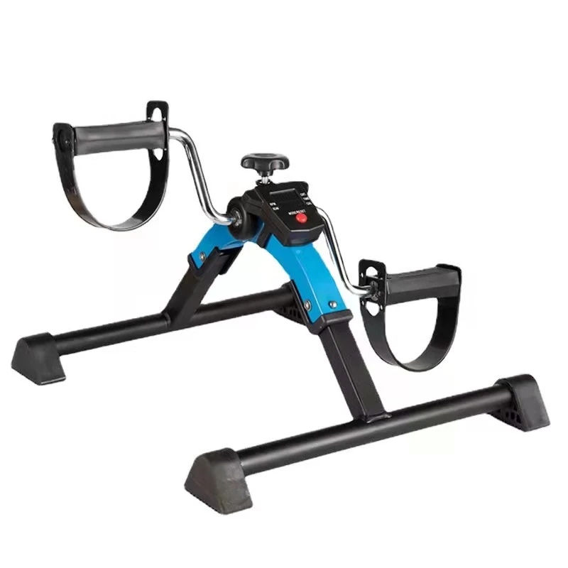 可折叠室内迷你健身车脚踏器老年人锻炼健身脚踏机腿部训练器运动