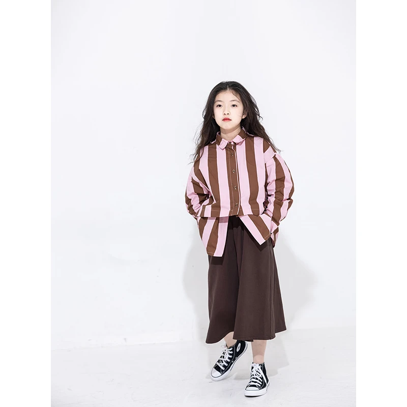 小小大星球童装春季女童 休闲风百搭半裙 韩版舒适裙子