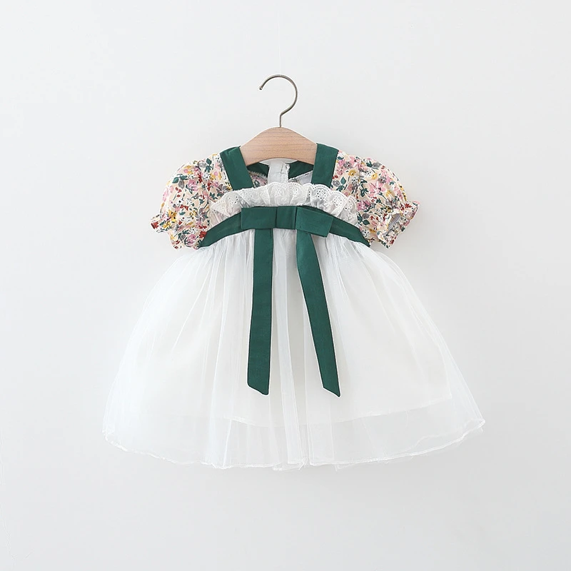 女童连衣裙儿童旗袍公主裙小女孩夏装蓬蓬纱超仙裙子童装女汉服潮