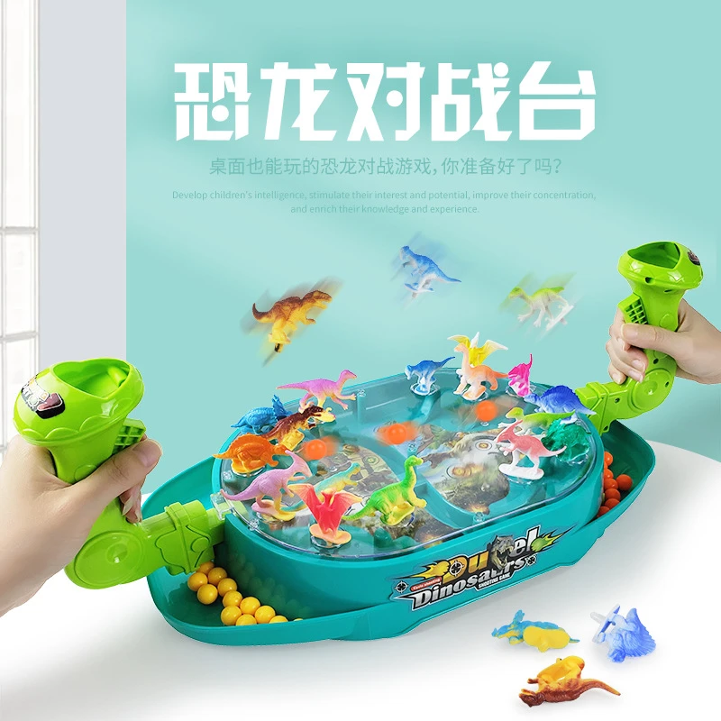 发射弹射弹珠 亲子互动雪人对战双人比赛游戏 儿童玩具