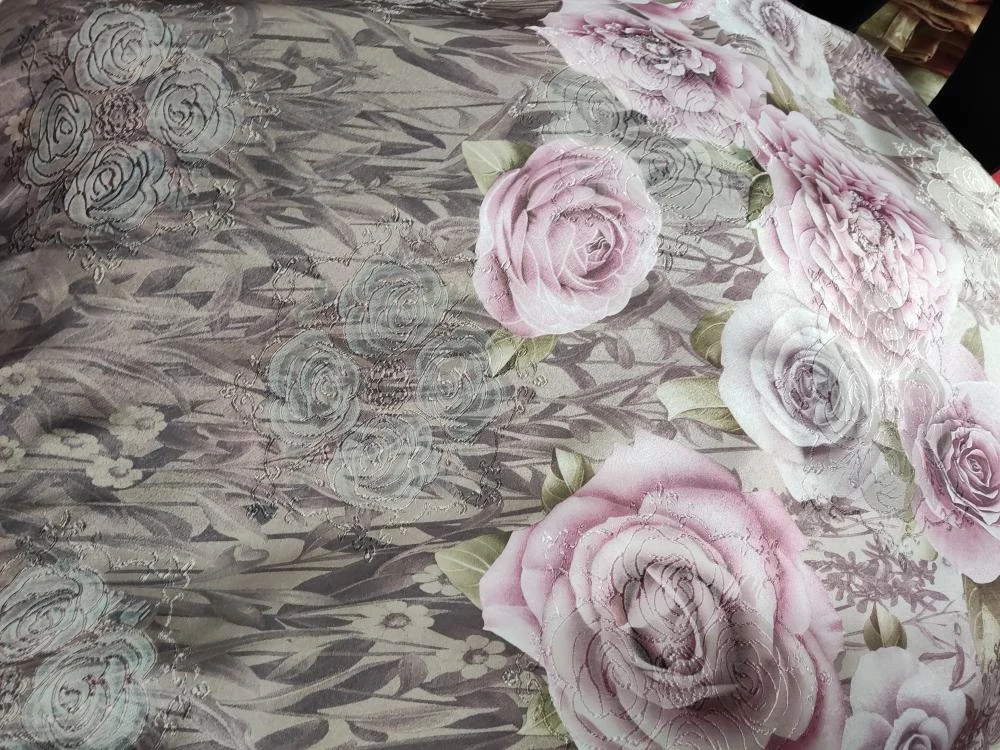 0196渐变染色窗帘宽6.8米对开高2.7米挂钩款