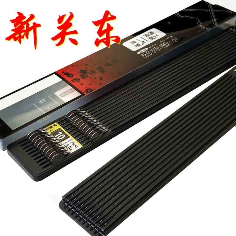 龙颍（拍2件发4件）优质新关东纯手工精绑子线双钩花鲢绑制耐磨垂钓