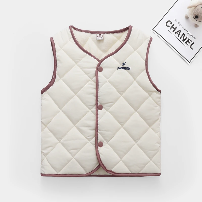 儿童复合棉马甲男女童背心宝宝婴幼儿春秋冬装新款小孩坎肩马夹潮