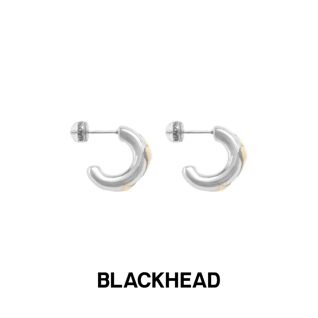 BLACK HEAD/黑头 钛钢耳饰 原创立体芒星小众设计高级感装饰耳环