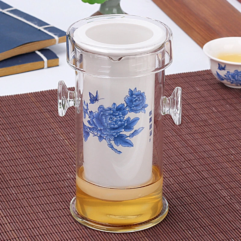 玻璃红茶壶单壶家用泡茶器冲茶水壶沏茶具喝茶杯过滤花茶耐热