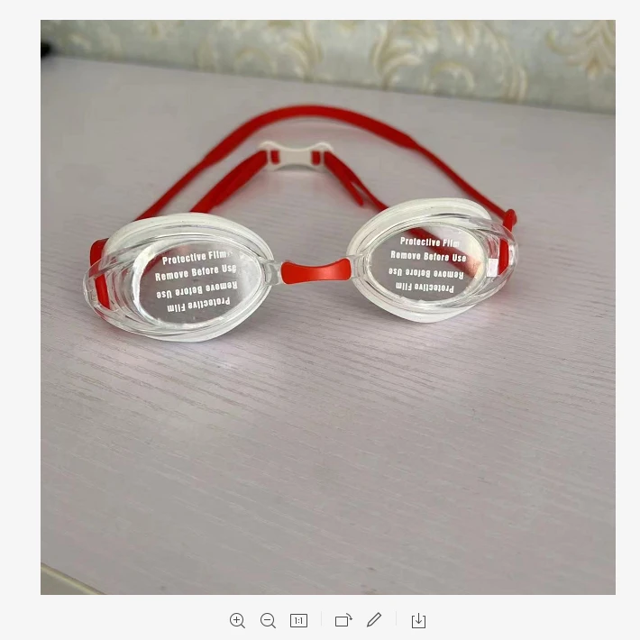 nootca 诺卡钢化玻璃泳镜 专业竞速款 密封防水 镜圈不嘞眼眶