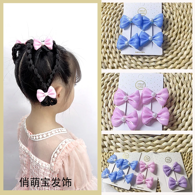 发饰精致新品优雅甜美琉璃纱发夹