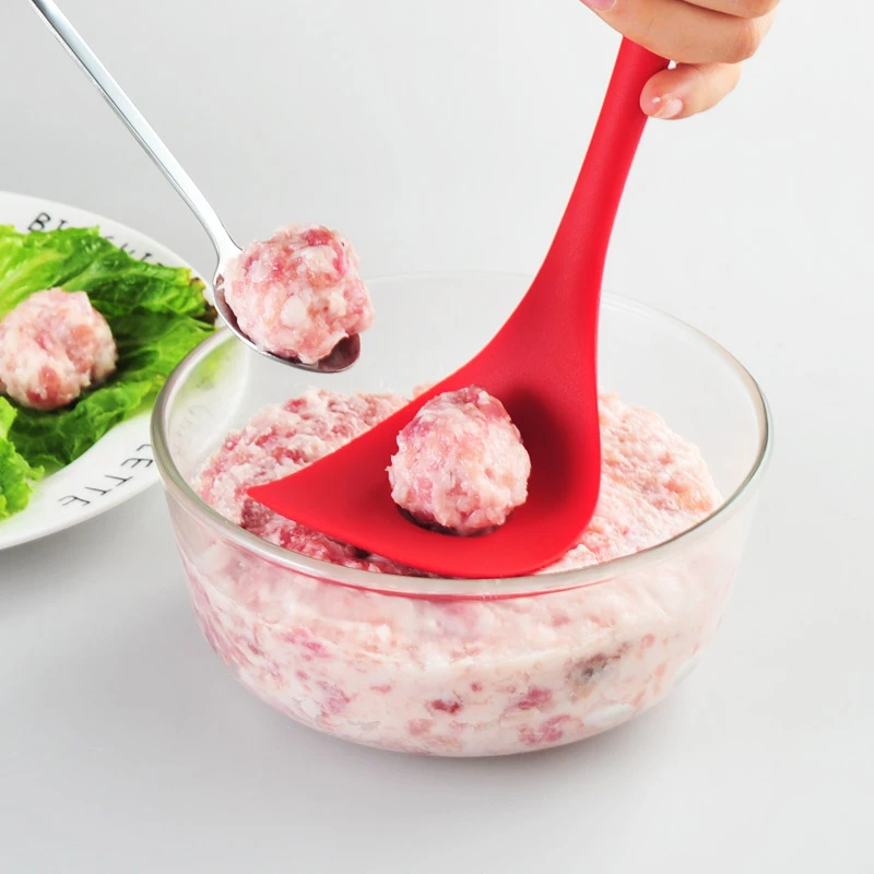 硅胶肉丸器肉丸子制作器挤肉丸手动按压丸子器肉丸模具创意丸子勺