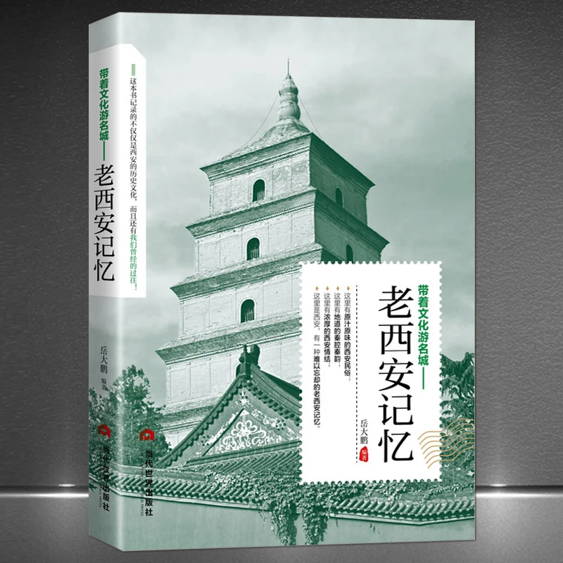 带着文化游名城《老西安记忆》长安历史书大唐朝盛世古都旅游书籍