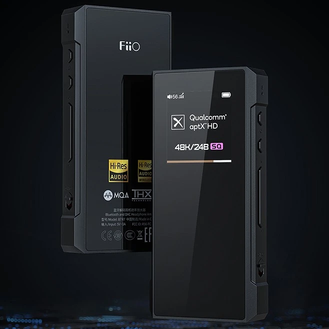 FiiO/飞傲 BTR7解码耳放LDAC蓝牙音频接收器手机小尾巴耳机放大器