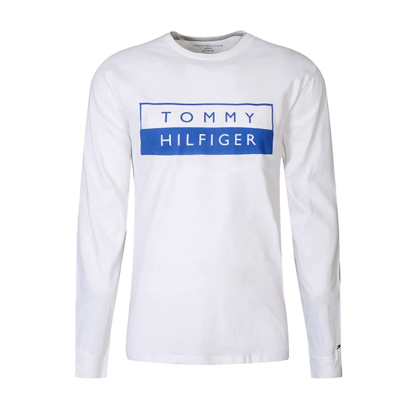 TOMMY HILFIGER【断码福利】汤米希尔费格男长袖T恤打底衫大码男装