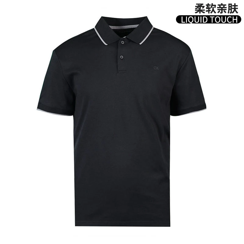 Calvin Klein/凯文克莱CK男士夏新款短袖POLO衫翻领半袖男装上衣