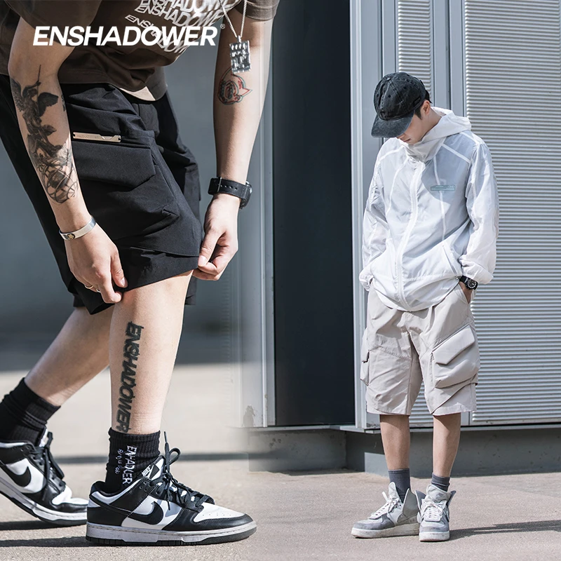 ENshadower隐蔽者磁性大口袋工装裤户外休闲机能春夏通勤五分中裤