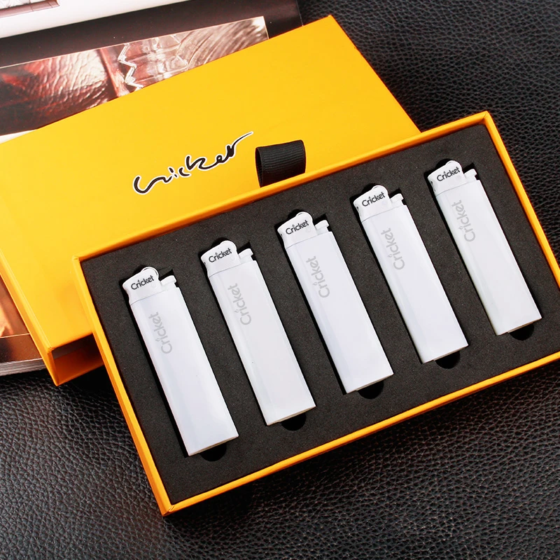 草蜢瑞典cricket原装进口一次性砂轮防爆创意打火机定制印字