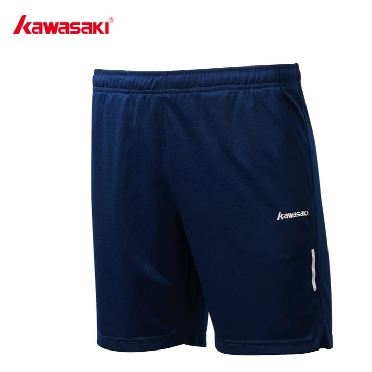kawasaki/川崎中性款羽毛球针织短裤 Q3681 夏季运动五分球服户外