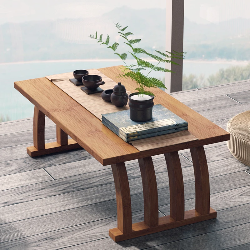 楠竹小炕桌炕几飘窗小茶几榻榻米日式矮茶桌卧室小型桌子坐地家用