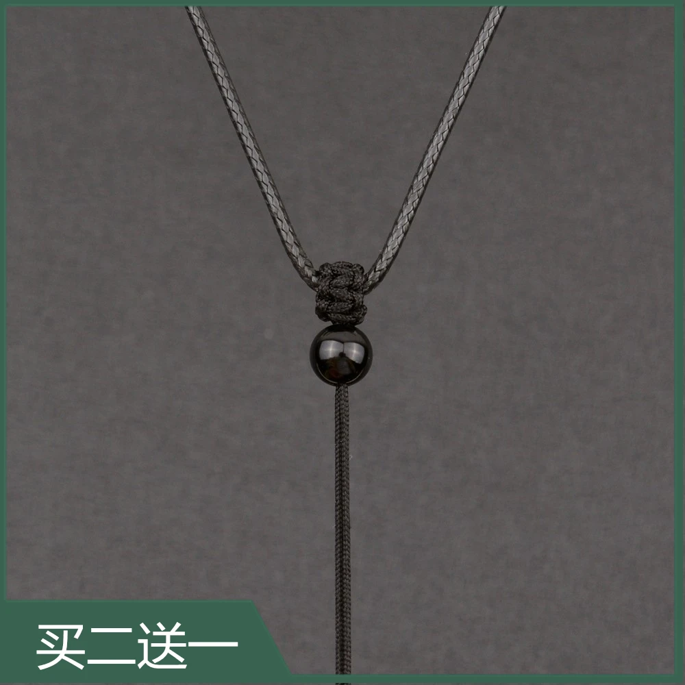 非金属皮质项链 细款蜡皮绳挂坠绳吊坠挂绳简约项链配绳可调节绳