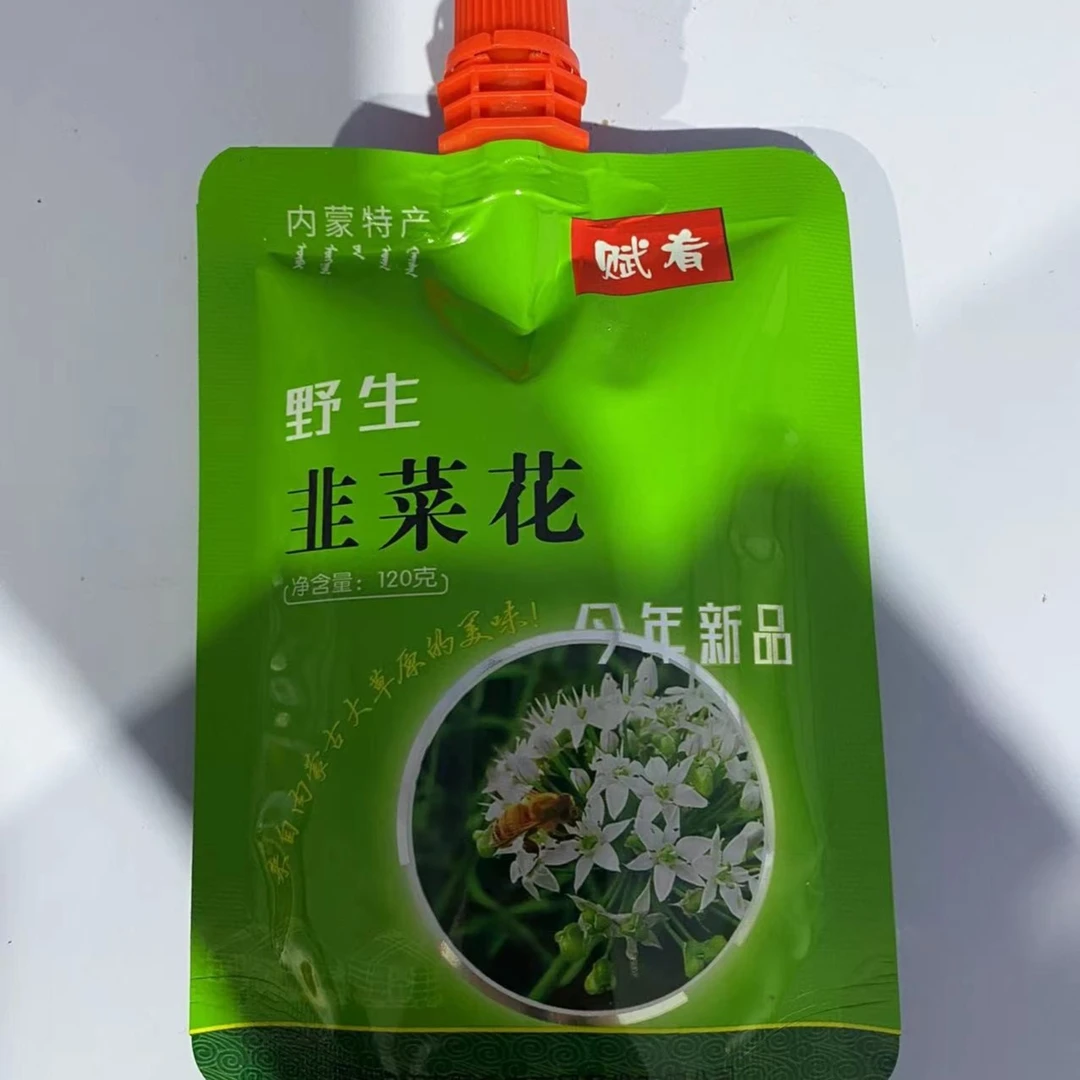 内蒙古 野生韭花酱 大包装 果冻装