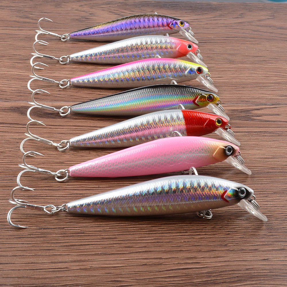 新品悬浮米诺路亚饵超8G/5G 远投银铁刀翘嘴假饵微物厂LURE硬塑饵