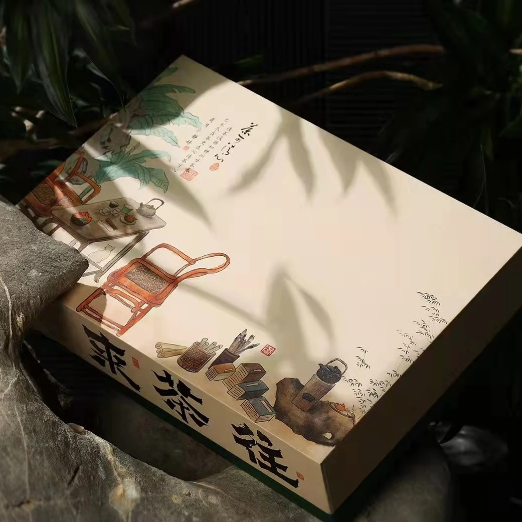 慕容清【礼盒】春茶茶来茶往送客户送朋友国风设计实体店送人颜值