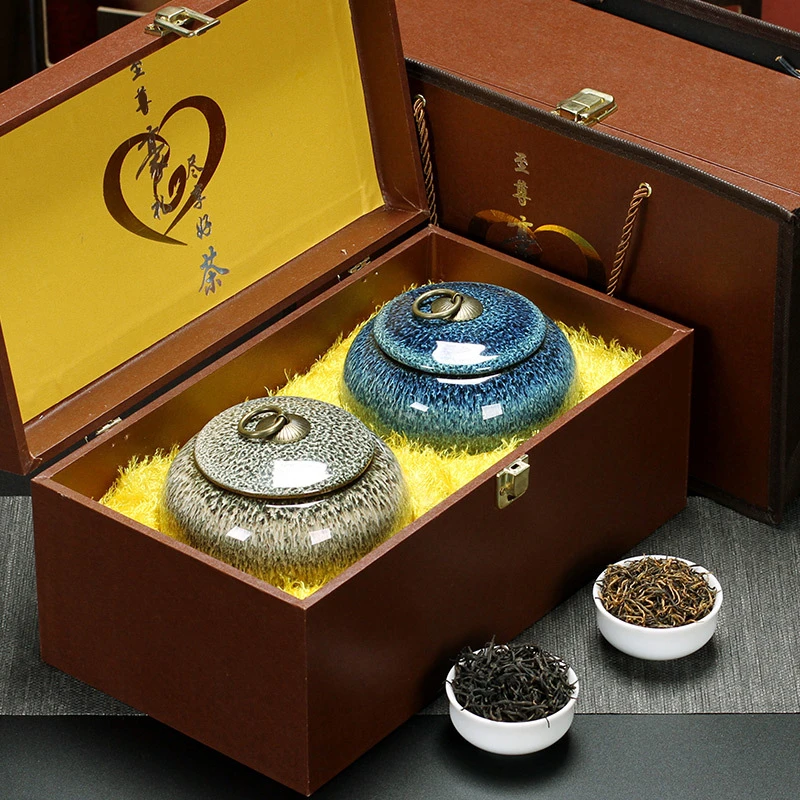 茶叶礼盒装金骏眉红茶正山小种茶叶罐装过节礼品送礼礼品高档茶礼