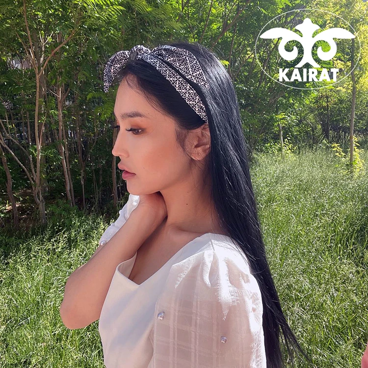 KAIRAT 非金属布艺发饰 哈萨克风格发带 发饰 时尚百搭 柯尔克孜