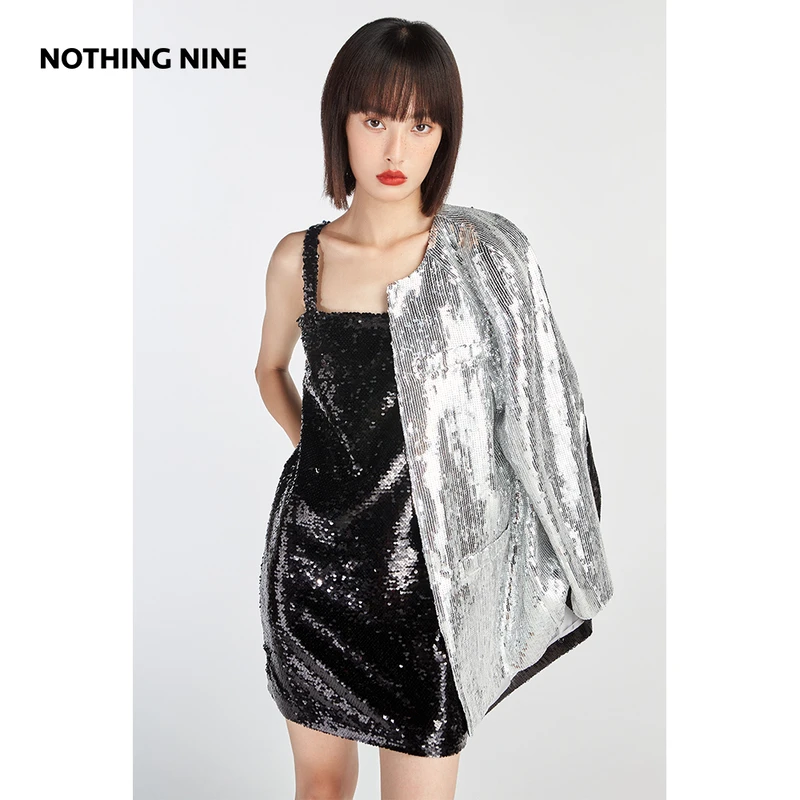NOTHING NINE Lunar Eclipse月食双色拼接外套