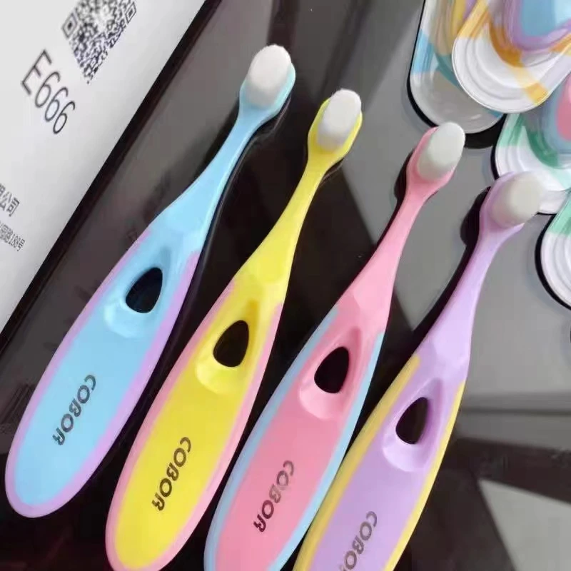 【1-7岁超柔软万毛牙刷 2支装】男女宝宝清洁牙刷 AF31019