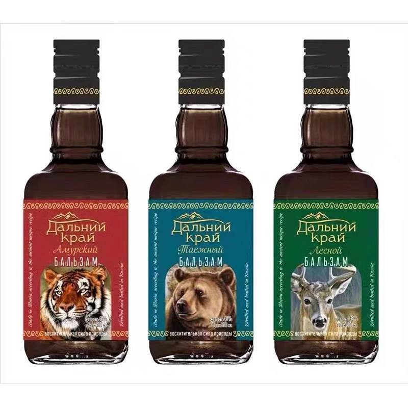 俄罗斯进口边疆区杜松子配制酒3×500ml