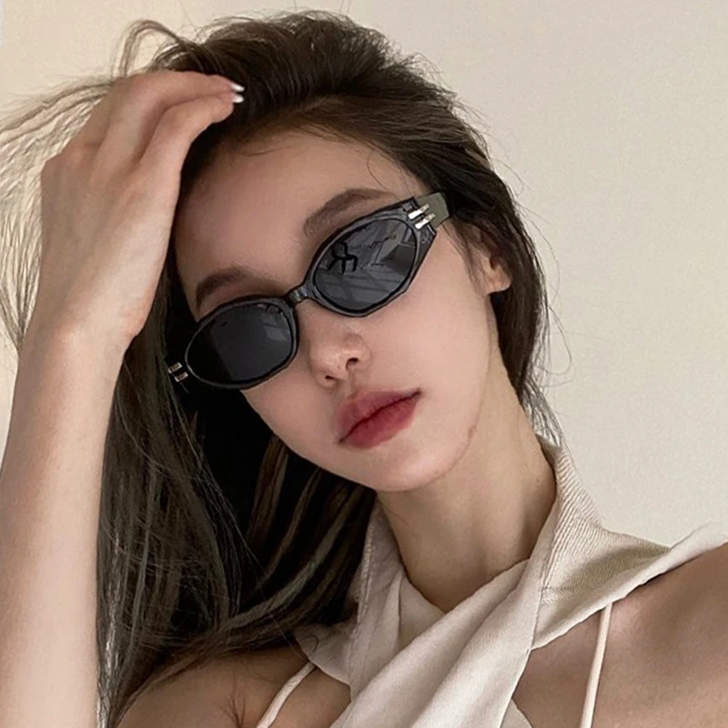欧美酷墨镜女高级感ins遮阳眼镜男士近视窄机能风潮网红款科技感