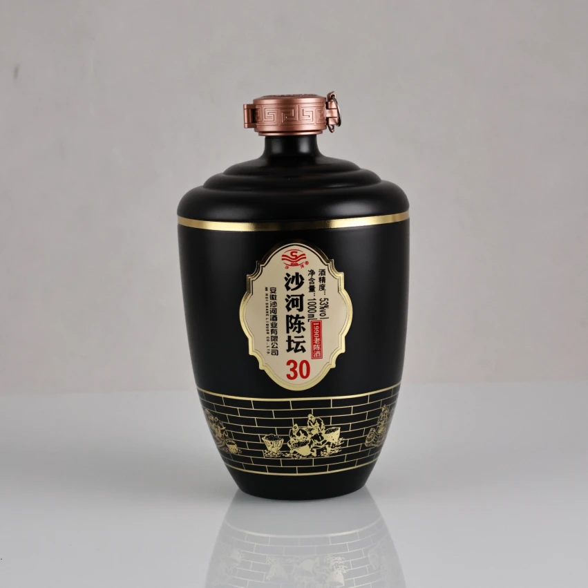 SHAHE/沙河陈坛30  1000ML大坛装 1990年老陈酒老式纯粮53度1000