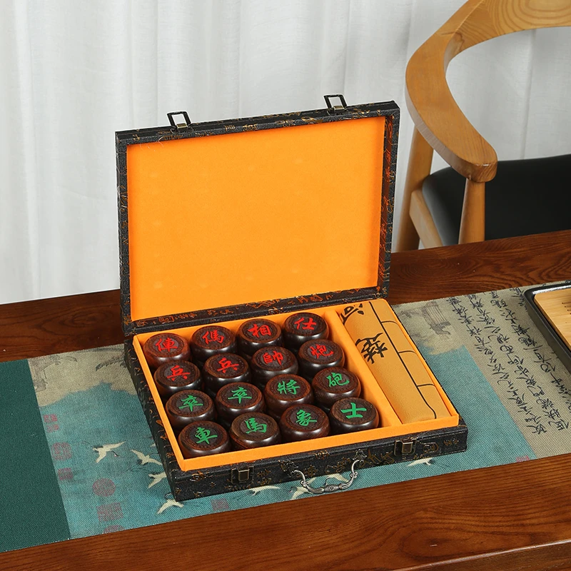 天纵大红酸枝4.8象棋QL020015-2