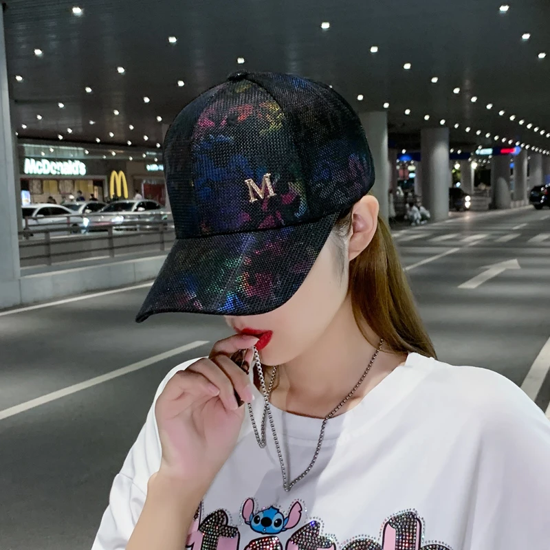 帽子女韩版潮百搭鸭舌帽春秋夏休闲网帽遮阳太阳帽2024爆款棒球帽