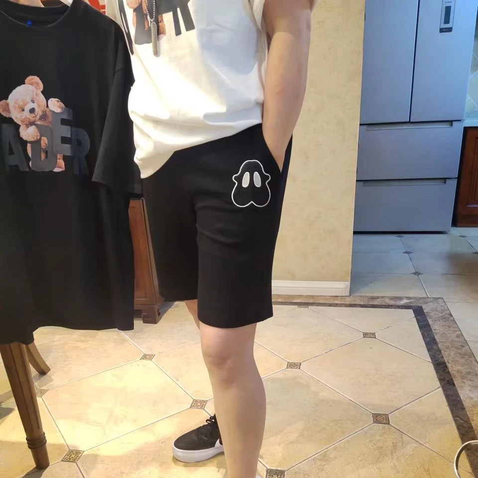 男女同款小怪兽休闲短裤09564