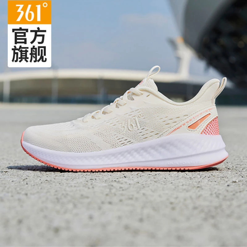 361°锋熠SE | 运动女鞋2023夏季新款轻便网面透气减震跑步鞋子女