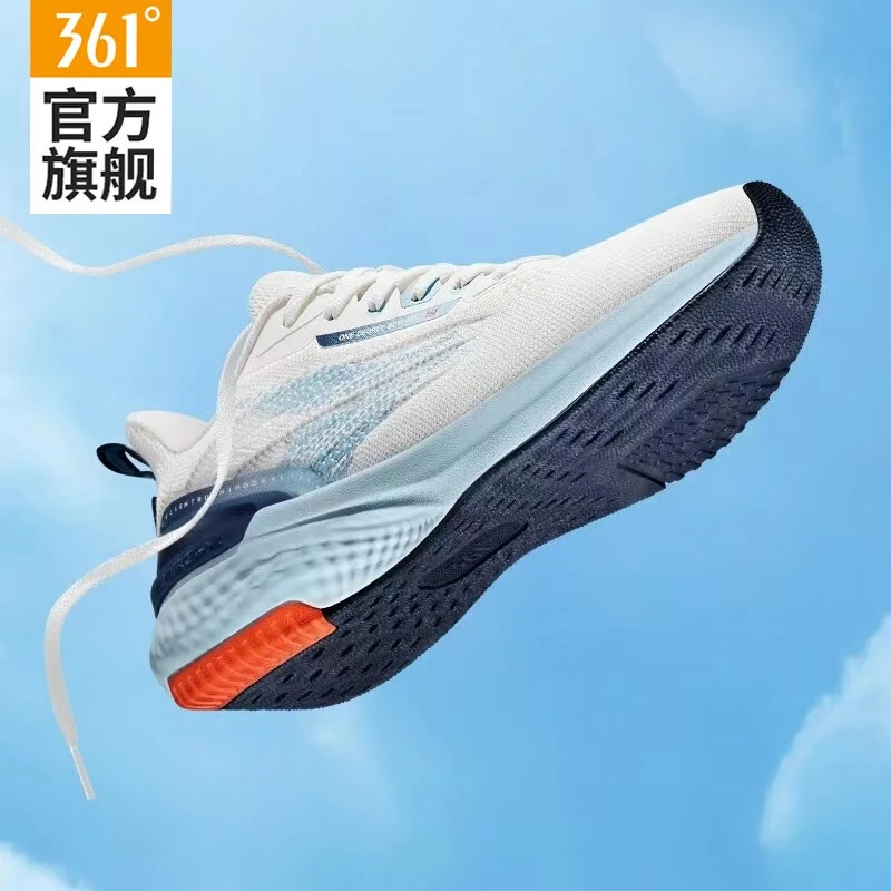 361°E韧男鞋运动鞋2024春夏新款网面软底休闲鞋轻便缓震耐磨跑鞋