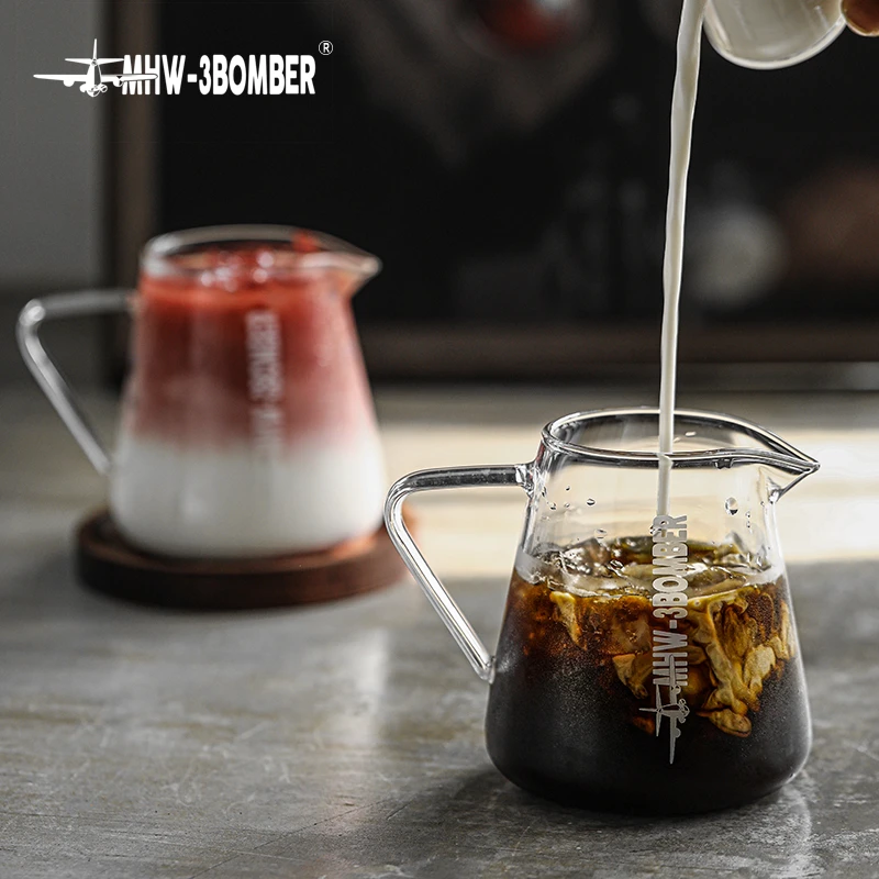 MHW-3BOMBER轰炸机手冲咖啡壶500ml 精灵玻璃分享壶 滴漏式器具