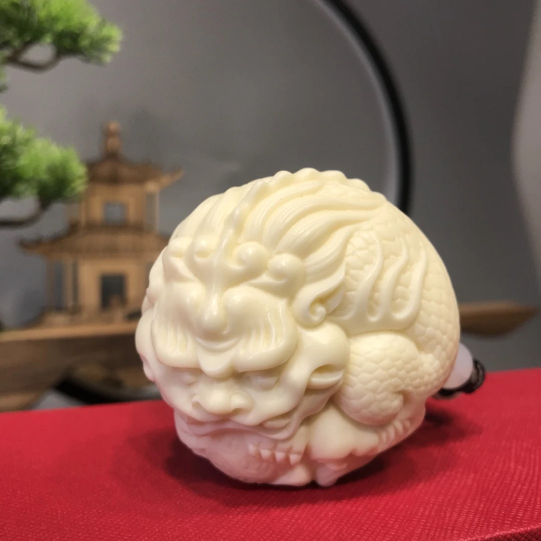 扁貔貅抱球手把挂件创意688送手把绳