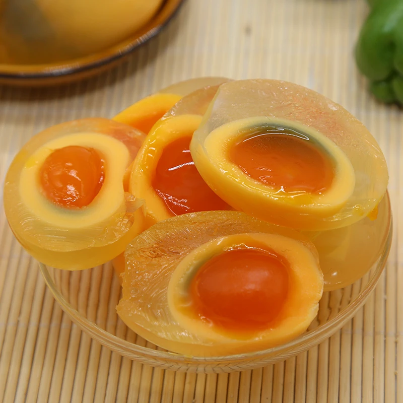 四川溏心皮蛋黄色灰包蛋 新鲜松花蛋 散装邓家皮蛋