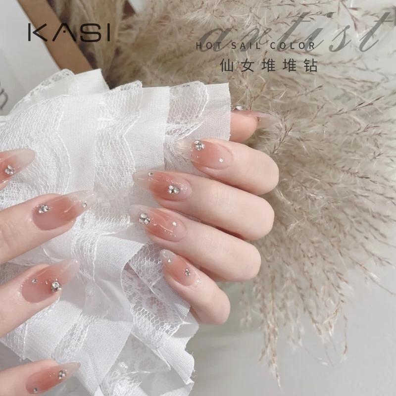 KaSi美甲仙女堆堆钻钻饰新款指甲爆闪超闪立体小圆钻马眼钻