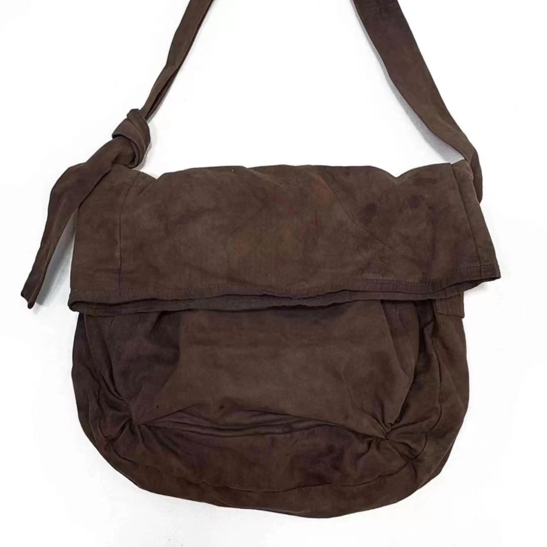 左岸迷香原创设计  果儿坊【布包】植物泥染布包  0025单肩休闲