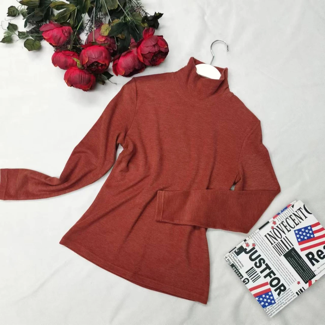 美凯美康舒络绒高领女衫M0011