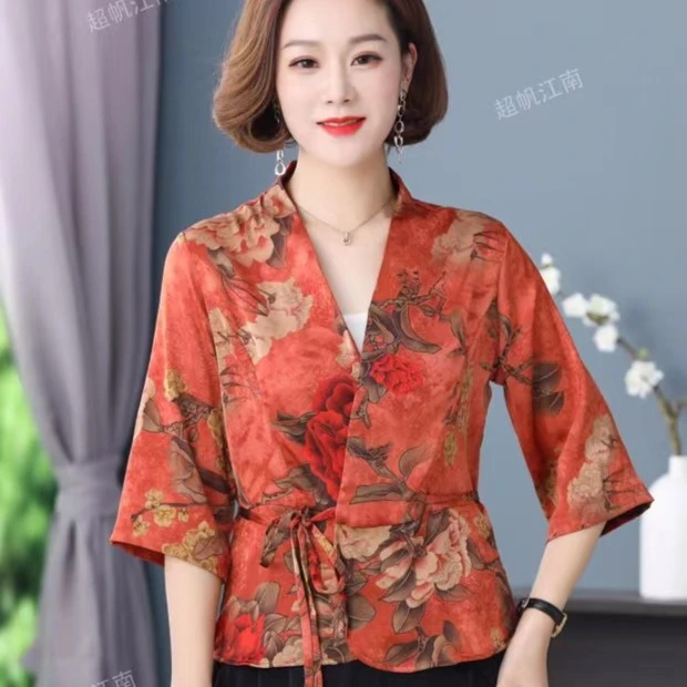 时尚高贵上衣雪纺衫667