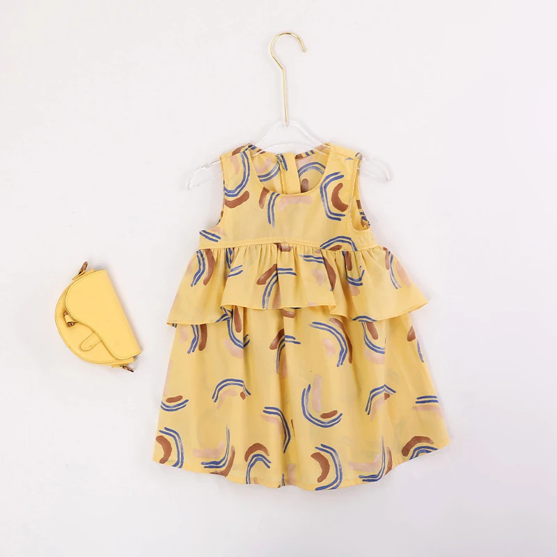 女童夏款梭织连衣裙【A236】【CXC】9122020