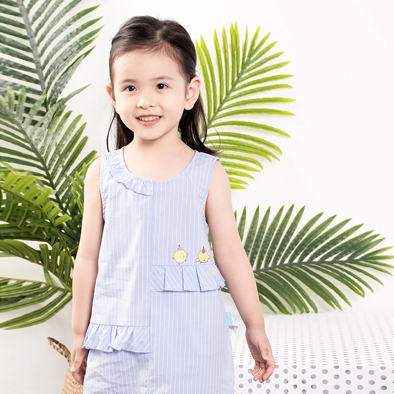 女童梭织背心裙 8022058