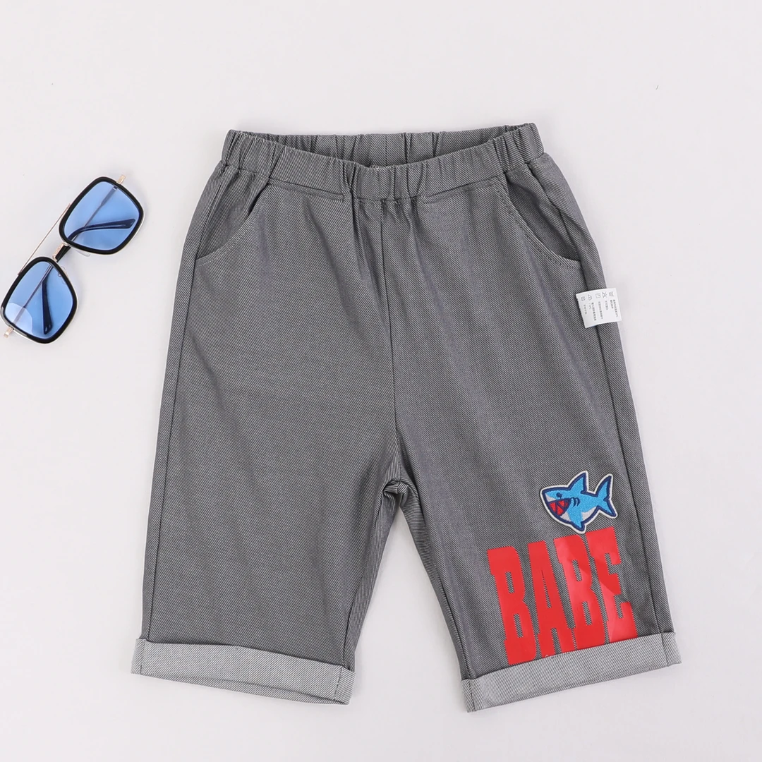 男童夏款时尚短裤针织五分裤8021916