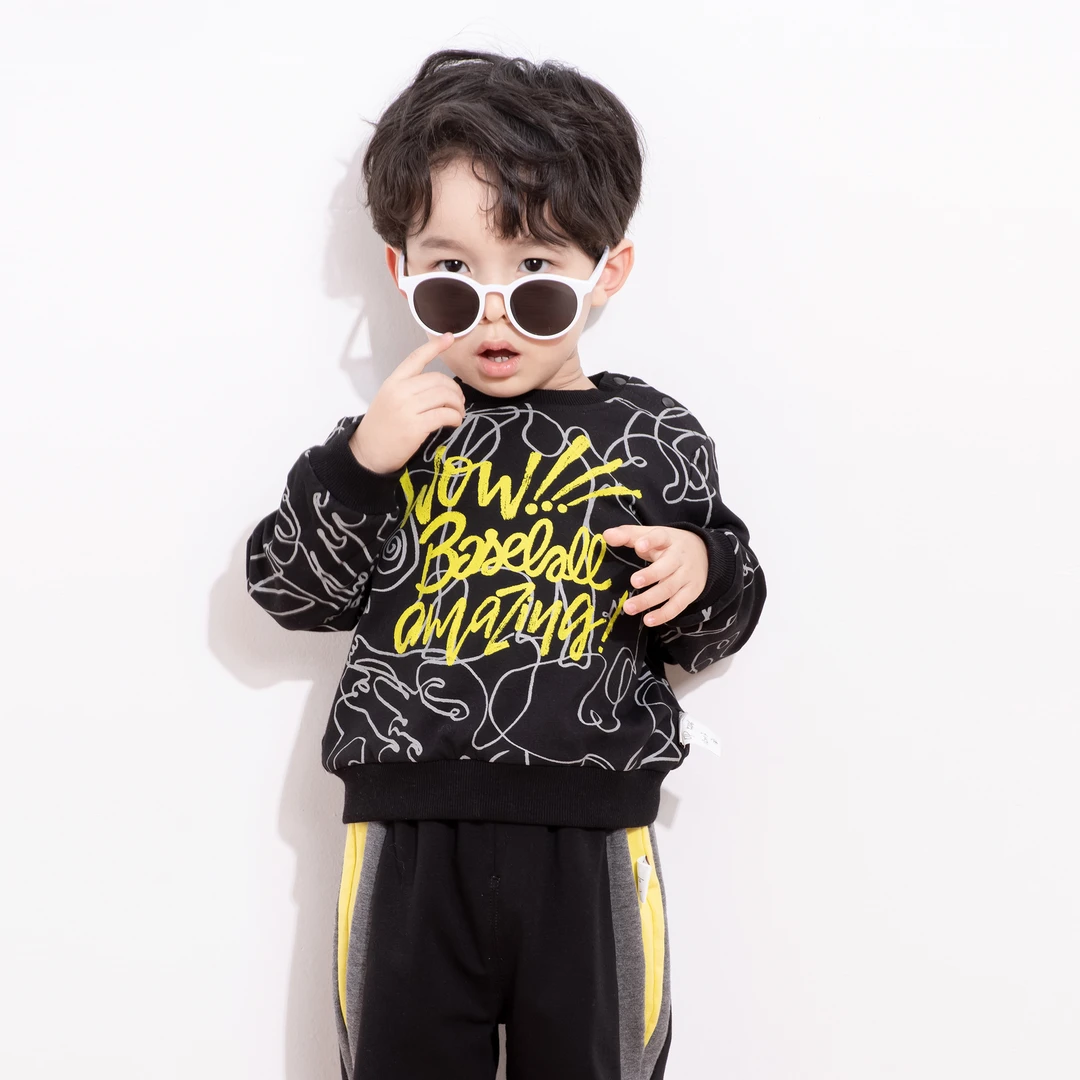 【2件26】童装秋款时尚针织T恤9031151