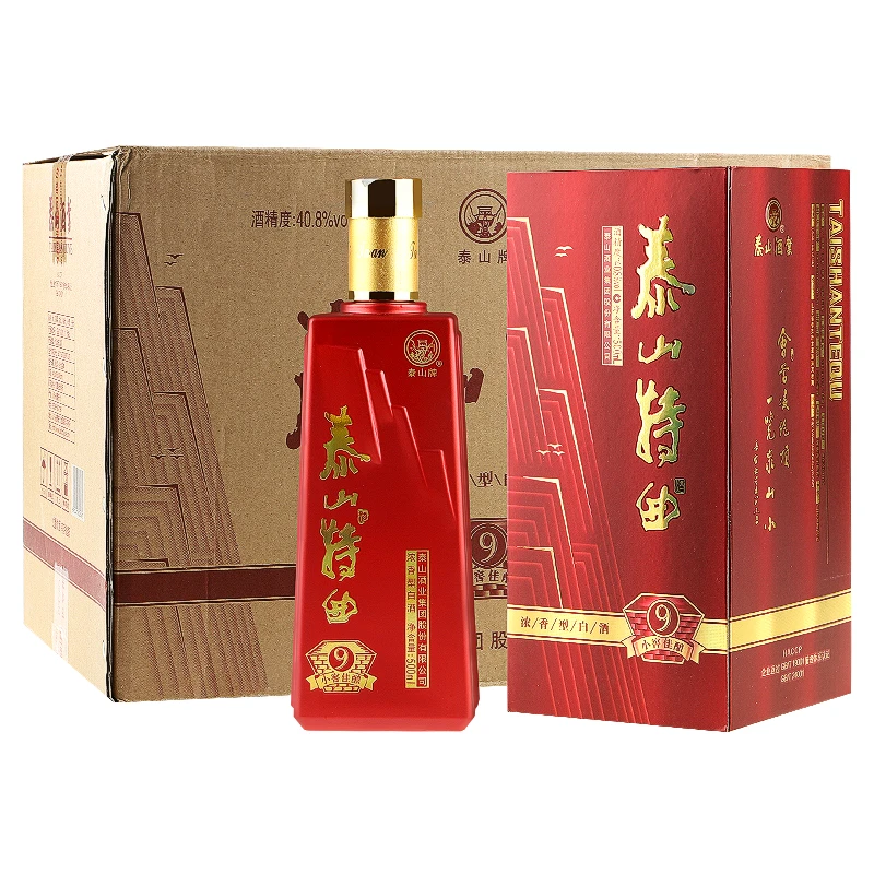 泰山泰山特曲 浓香型白酒 小窖9 40.8度500ml