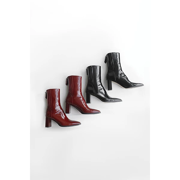 【D.Limit design】简约漆皮高跟时装靴（15）