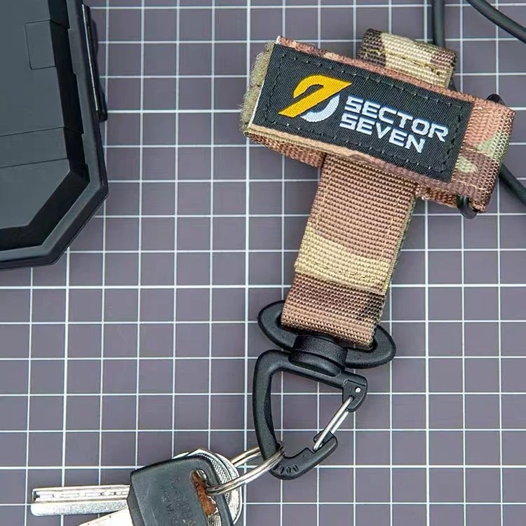 户外款式多功能收纳手套黑色便携登山绳索防丢失挂钩扣